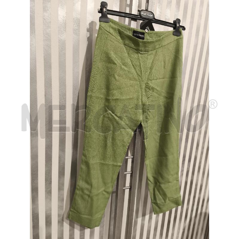 PANTALONE DONNA EMPORIO ARMANI VERDE CHIARO | Mercatino dell'Usato Campobasso 3