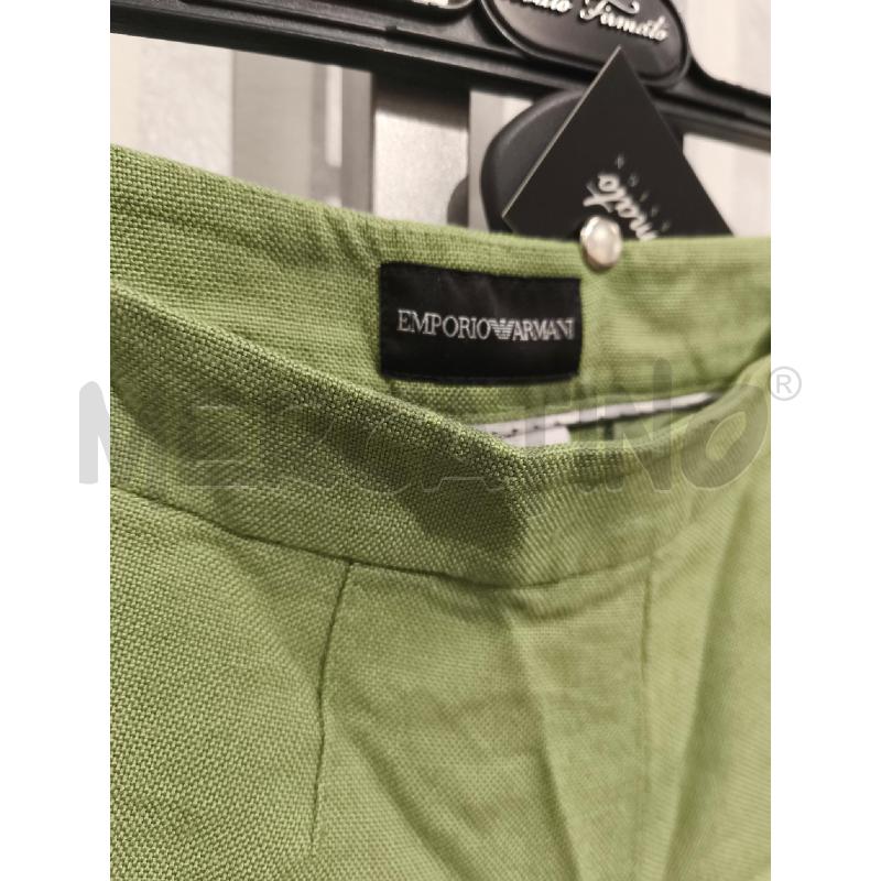 PANTALONE DONNA EMPORIO ARMANI VERDE CHIARO | Mercatino dell'Usato Campobasso 5