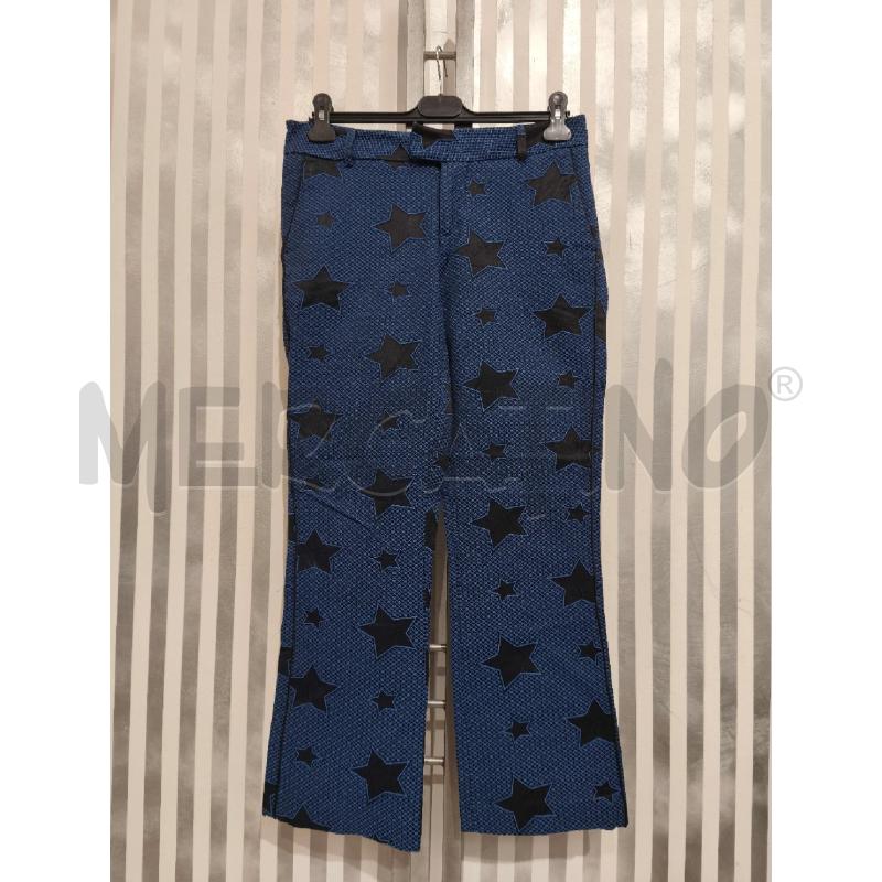 PANTALONE DONNA GIULIETTE BROWN BLU NERO STELLE | Mercatino dell'Usato Campobasso 1