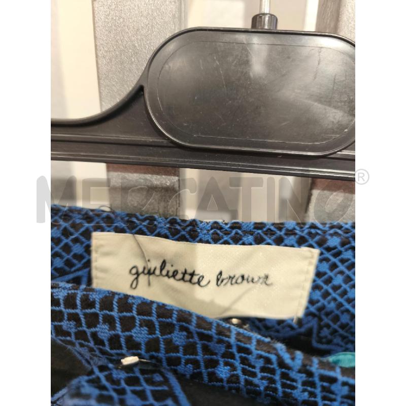 PANTALONE DONNA GIULIETTE BROWN BLU NERO STELLE | Mercatino dell'Usato Campobasso 2