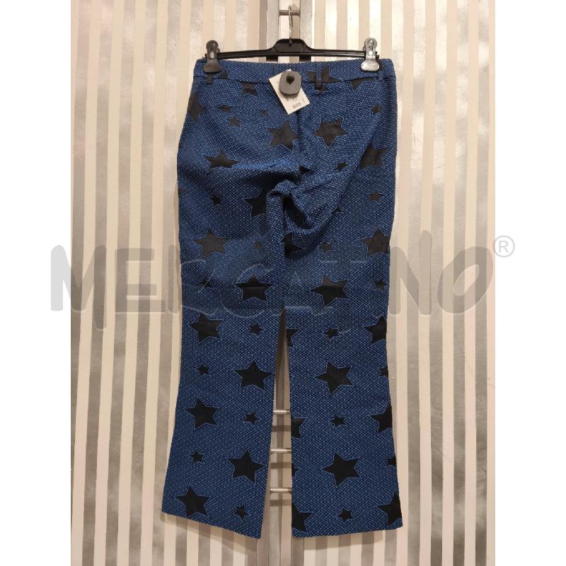 PANTALONE DONNA GIULIETTE BROWN BLU NERO STELLE | Mercatino dell'Usato Campobasso 5