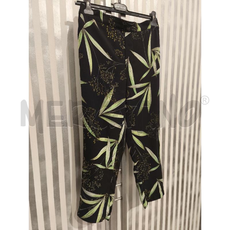 PANTALONE DONNA GUESS NERO FOGLIE | Mercatino dell'Usato Campobasso 3