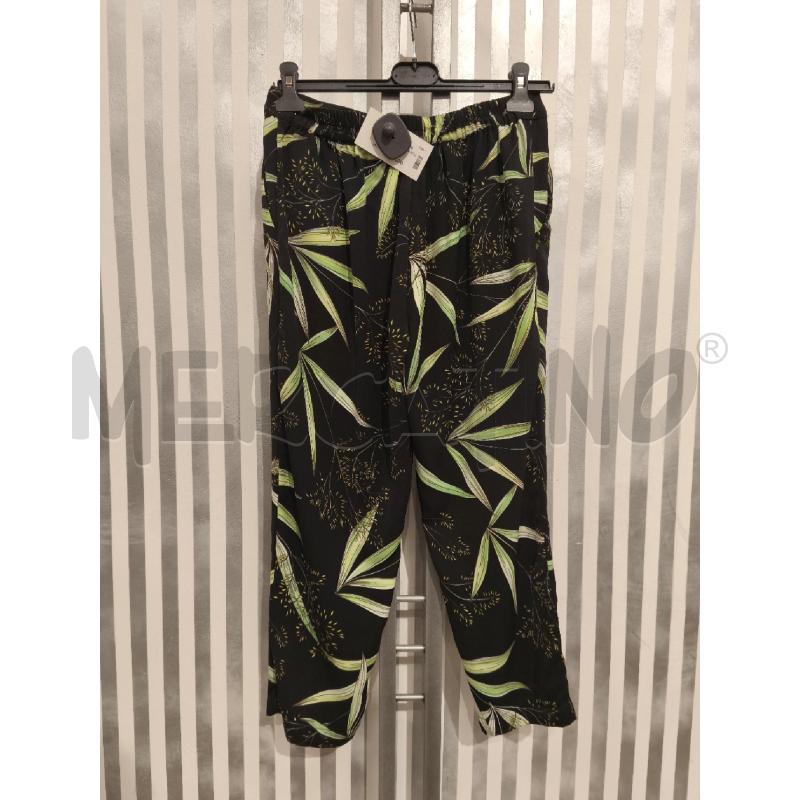 PANTALONE DONNA GUESS NERO FOGLIE | Mercatino dell'Usato Campobasso 4