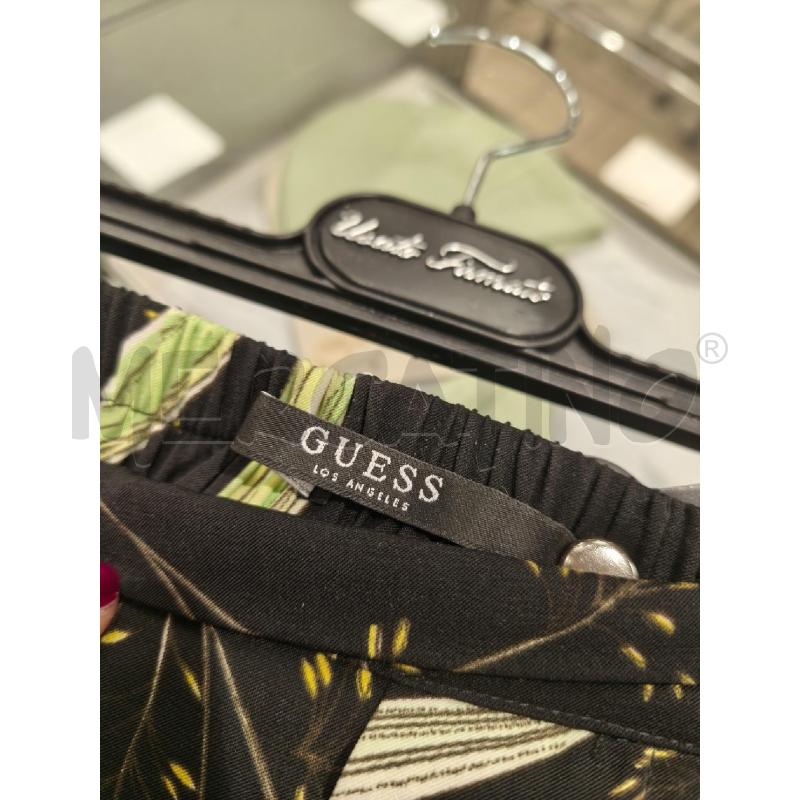 PANTALONE DONNA GUESS NERO FOGLIE | Mercatino dell'Usato Campobasso 5