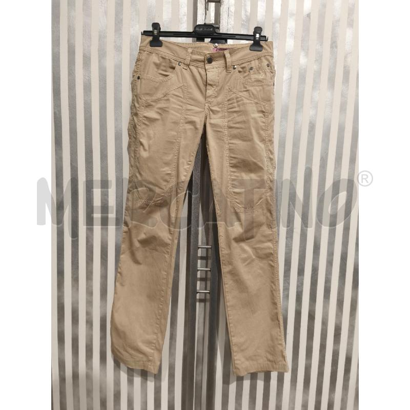 PANTALONE DONNA JECKERSON BEIGE | Mercatino dell'Usato Campobasso 1
