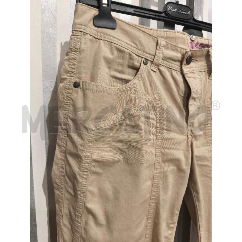 PANTALONE DONNA JECKERSON BEIGE | Mercatino dell'Usato Campobasso 2