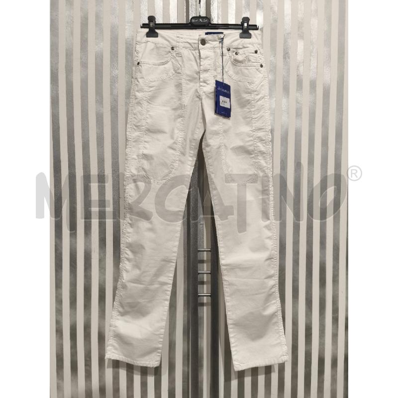 PANTALONE DONNA JECKERSON BIANCO NUOVO | Mercatino dell'Usato Campobasso 1