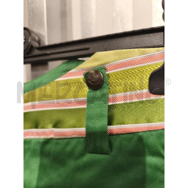 PANTALONE DONNA JUST CAVALLI VERDE FASCIA IN VITA | Mercatino dell'Usato Campobasso 4