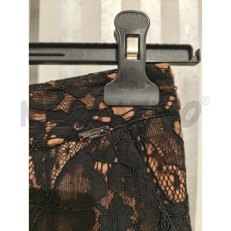 PANTALONE DONNA LE COEUR TWINSET PIZZO NERO FODERA BEIGE | Mercatino dell'Usato Campobasso 2