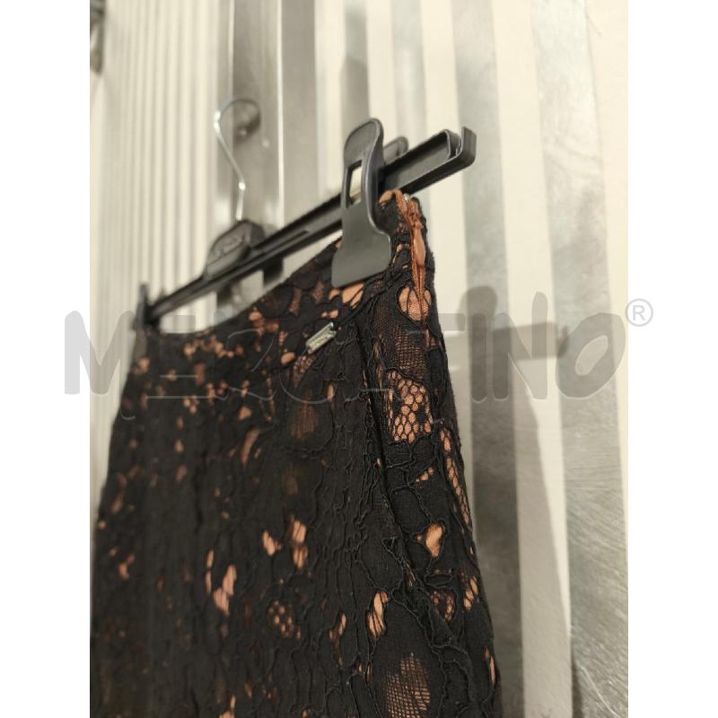 PANTALONE DONNA LE COEUR TWINSET PIZZO NERO FODERA BEIGE | Mercatino dell'Usato Campobasso 4