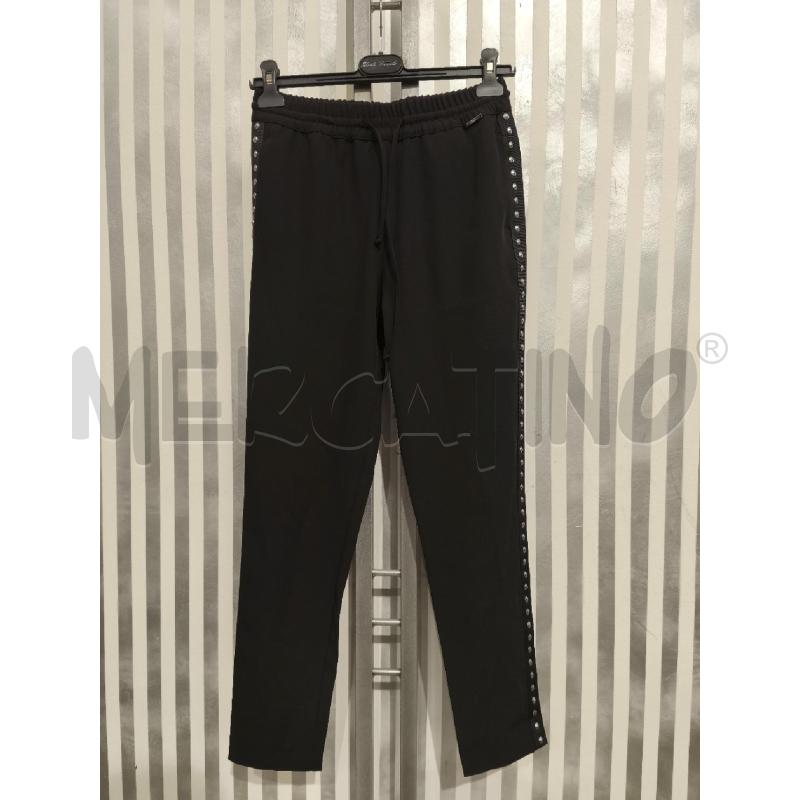 PANTALONE DONNA LIU JO NERO LACCI BORCHIE AI LATI | Mercatino dell'Usato Campobasso 1