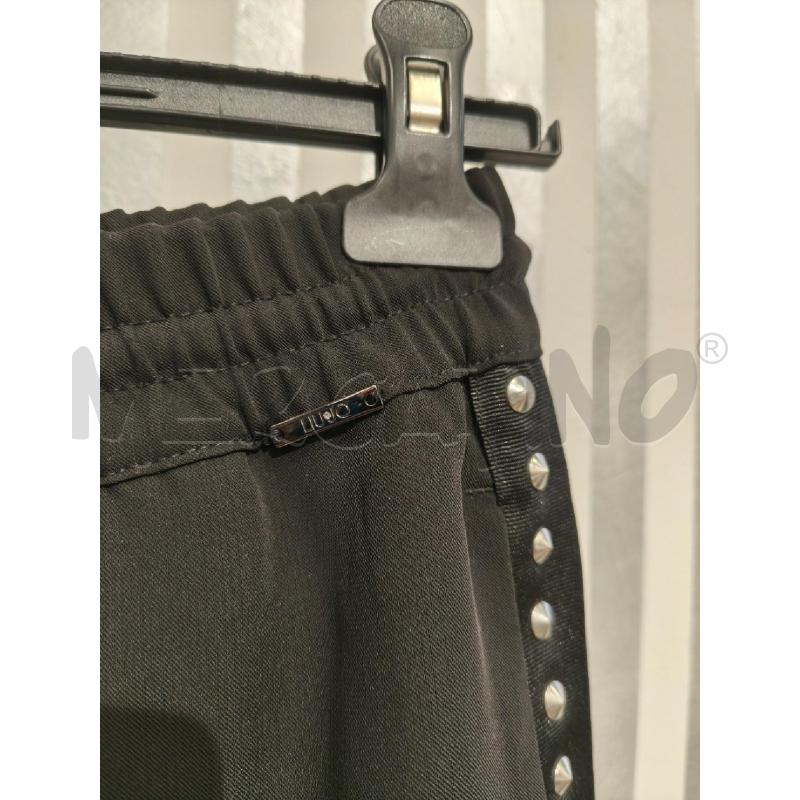 PANTALONE DONNA LIU JO NERO LACCI BORCHIE AI LATI | Mercatino dell'Usato Campobasso 2