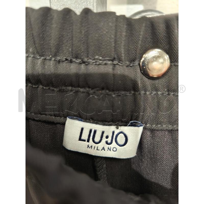 PANTALONE DONNA LIU JO NERO LACCI BORCHIE AI LATI | Mercatino dell'Usato Campobasso 4