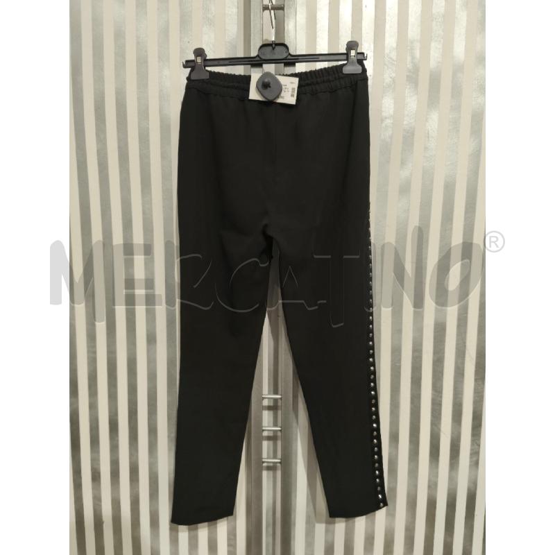 PANTALONE DONNA LIU JO NERO LACCI BORCHIE AI LATI | Mercatino dell'Usato Campobasso 5