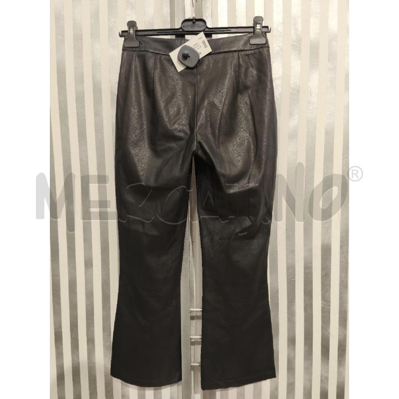 PANTALONE DONNA LIU JO NERO SIMILPELLE TASCHE TRECCE | Mercatino dell'Usato Campobasso 4