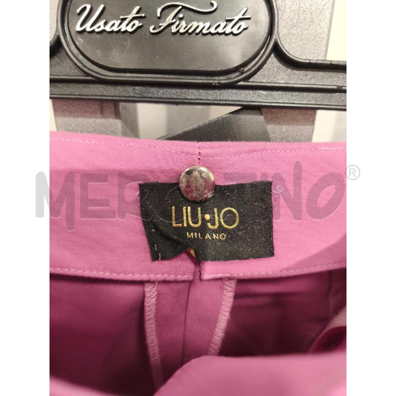 PANTALONE DONNA LIU JO ROSA A ZAMPA | Mercatino dell'Usato Campobasso 2