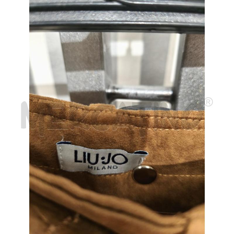 PANTALONE DONNA LIU JO SCAMOSCIATO BEIGE | Mercatino dell'Usato Campobasso 4