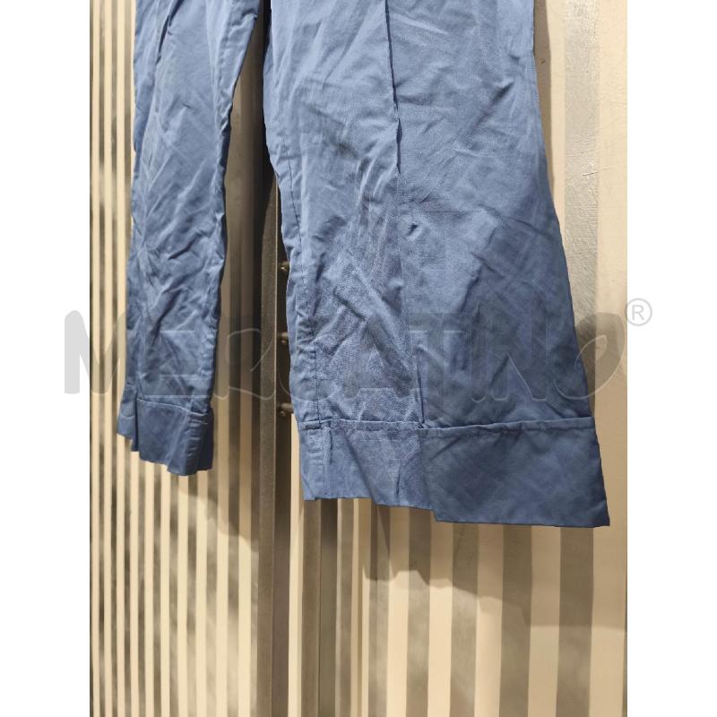 PANTALONE DONNA MANILA GRACE INDACO SATINATO | Mercatino dell'Usato Campobasso 4