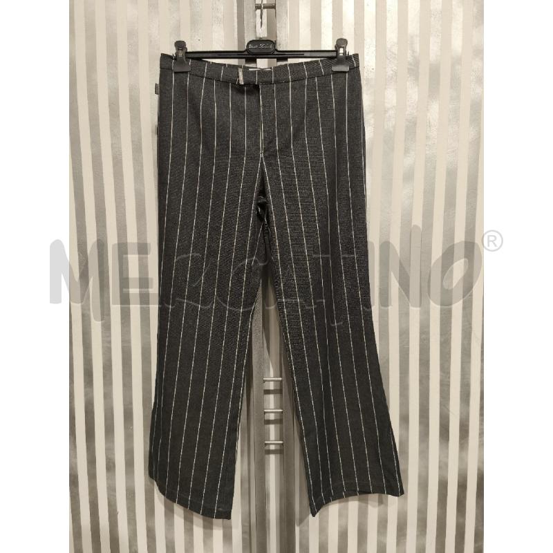 PANTALONE DONNA MOSCHINO JEANS GRIGIO GESSATO | Mercatino dell'Usato Campobasso 1