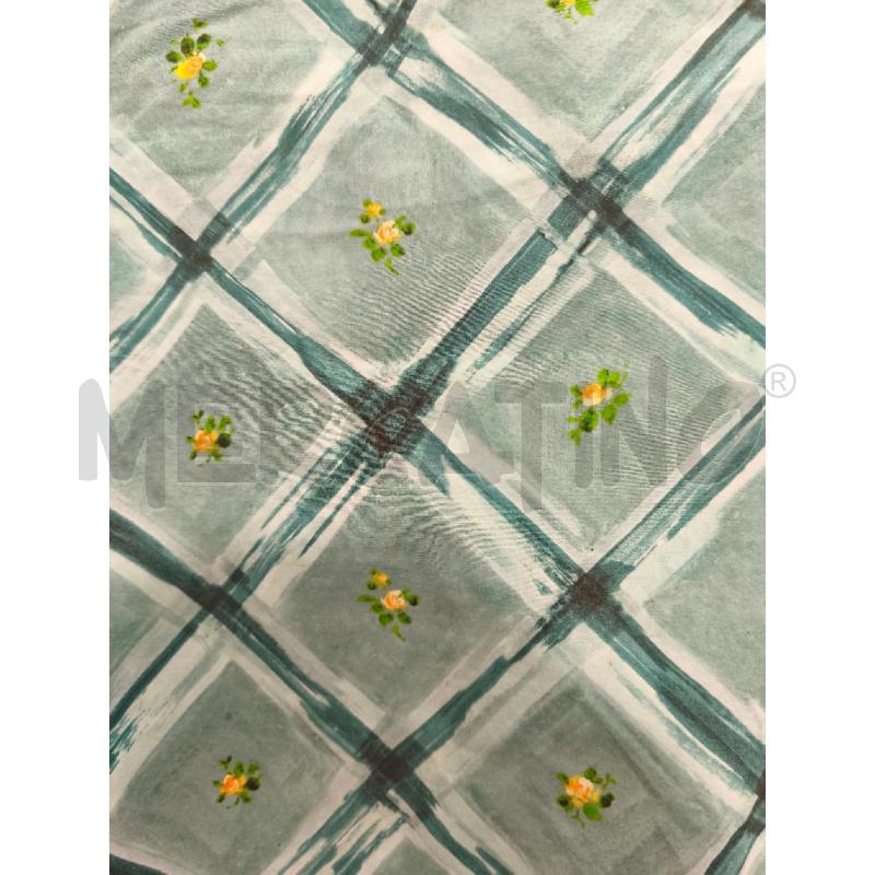 PANTALONE DONNA OTTOD'AME ACQUAMARINA FIORELLINI | Mercatino dell'Usato Campobasso 4