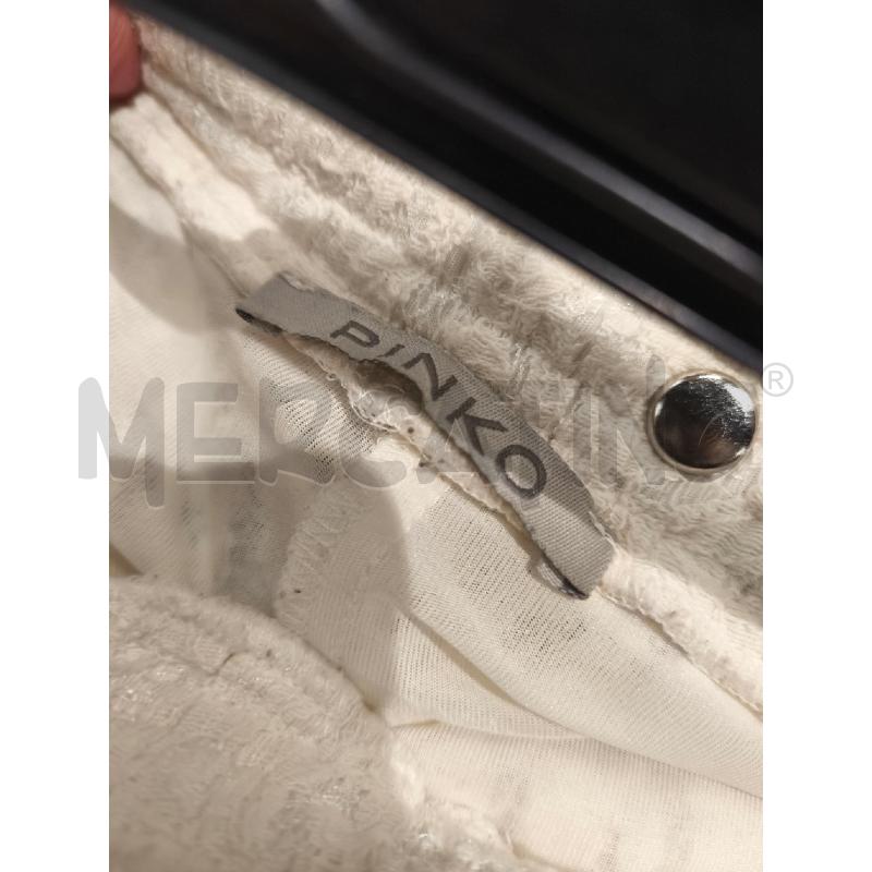 PANTALONE DONNA PINKO PIZZO PANNA | Mercatino dell'Usato Campobasso 5