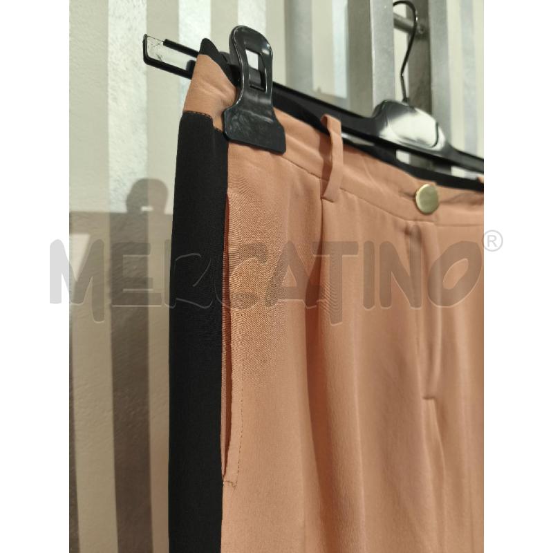 PANTALONE DONNA PINKO SALMONE RIGA NERA | Mercatino dell'Usato Campobasso 2