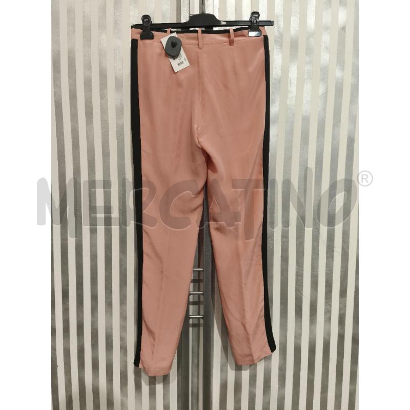 PANTALONE DONNA PINKO SALMONE RIGA NERA | Mercatino dell'Usato Campobasso 4