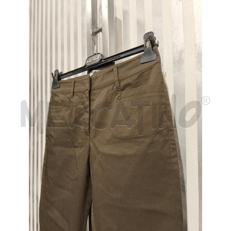 PANTALONE DONNA PRADA MARRONE COTONE | Mercatino dell'Usato Campobasso 4