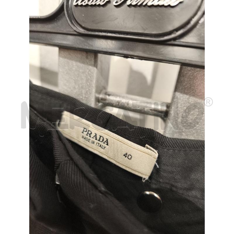 PANTALONE DONNA PRADA NERO | Mercatino dell'Usato Campobasso 2