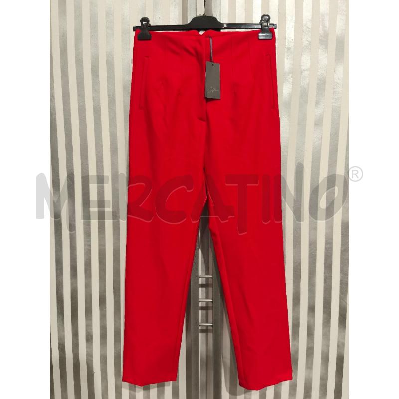 PANTALONE DONNA SO ALLURE ROSSO NUOVO | Mercatino dell'Usato Campobasso 1