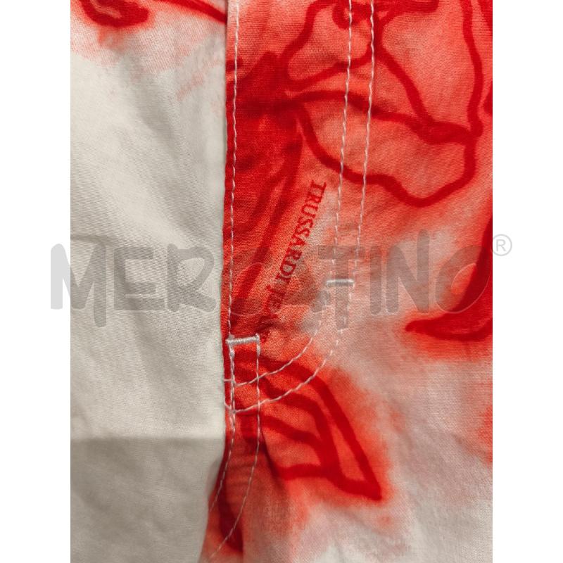 PANTALONE DONNA TRUSSARDI BIANCO E CORALLO | Mercatino dell'Usato Campobasso 3