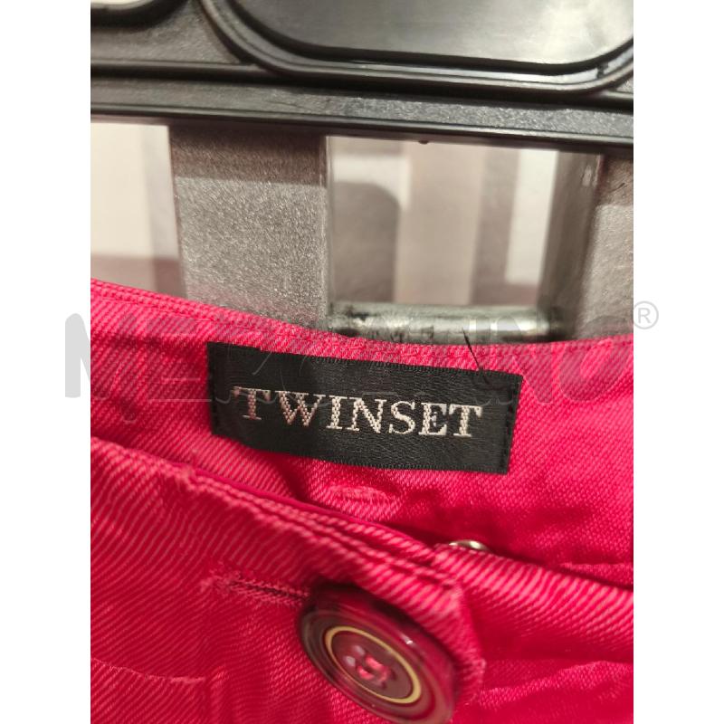 PANTALONE DONNA TWINSET CORALLO | Mercatino dell'Usato Campobasso 2