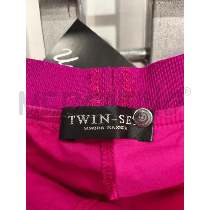 PANTALONE DONNA TWINSET FUXIA FASCIA ELAST | Mercatino dell'Usato Campobasso 3