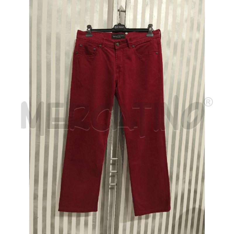 PANTALONE UOMO BALDESSARINI ROSSO SCURO | Mercatino dell'Usato Campobasso 1