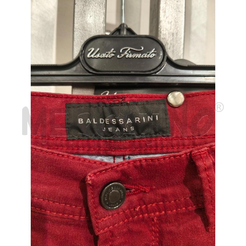 PANTALONE UOMO BALDESSARINI ROSSO SCURO | Mercatino dell'Usato Campobasso 2