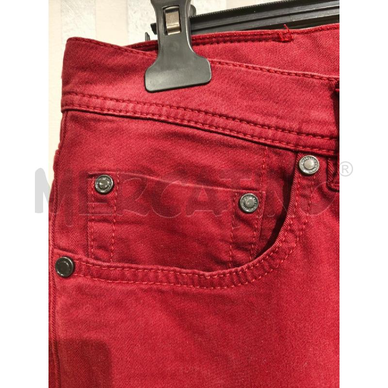 PANTALONE UOMO BALDESSARINI ROSSO SCURO | Mercatino dell'Usato Campobasso 3