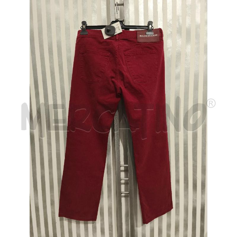 PANTALONE UOMO BALDESSARINI ROSSO SCURO | Mercatino dell'Usato Campobasso 5