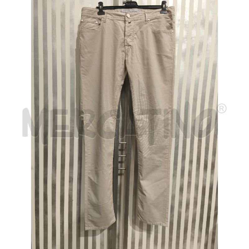 PANTALONE UOMO JACOB COHEN BEIGE FILA BOTT | Mercatino dell'Usato Campobasso 1