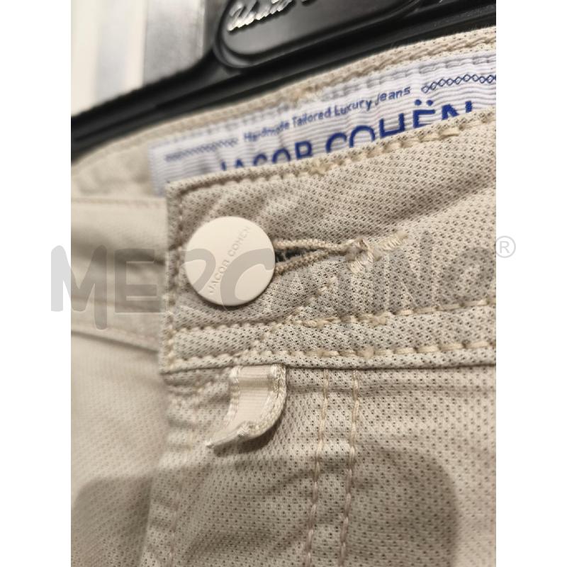 PANTALONE UOMO JACOB COHEN BEIGE FILA BOTT | Mercatino dell'Usato Campobasso 3