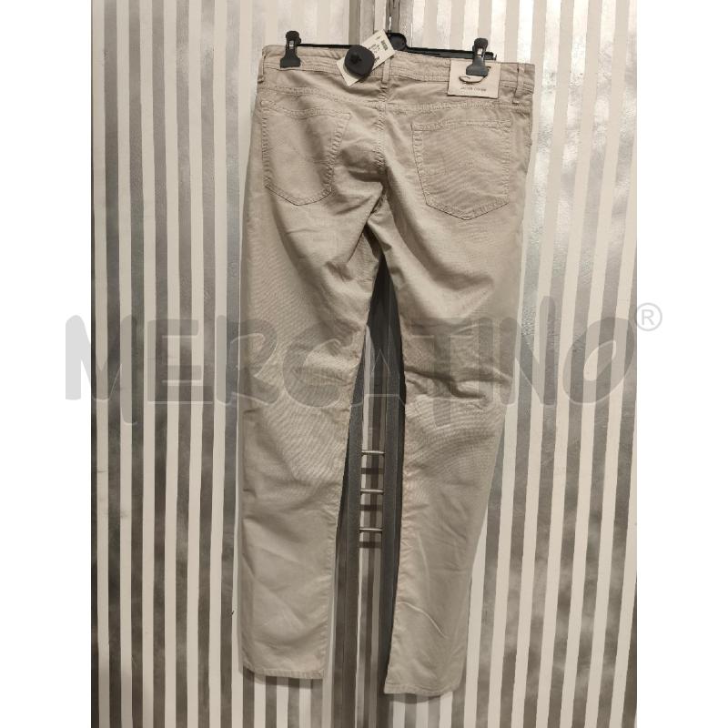 PANTALONE UOMO JACOB COHEN BEIGE FILA BOTT | Mercatino dell'Usato Campobasso 4