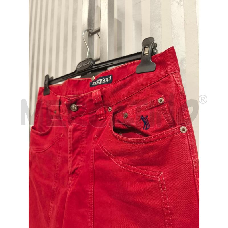 PANTALONE UOMO JECKERSON ROSSO | Mercatino dell'Usato Campobasso 3
