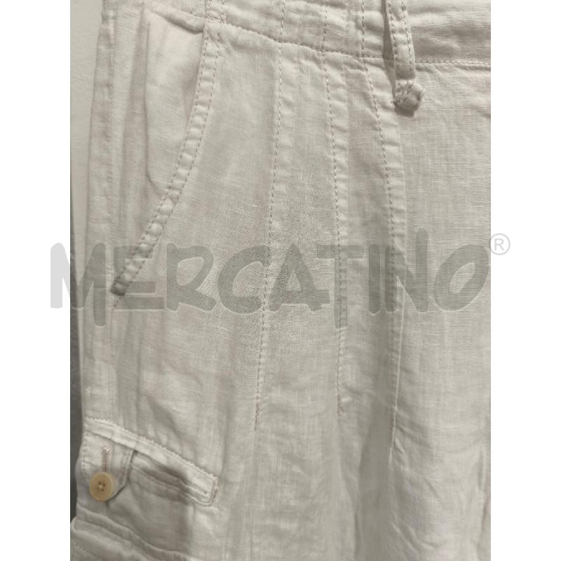 PANTALONE UOMO POLO JEANS COMPANY BIANCO LINO | Mercatino dell'Usato Campobasso 3