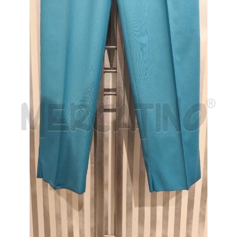 PANTALONE UOMO RENATO BALESTRA ANNI 80 AZZURRO | Mercatino dell'Usato Campobasso 3