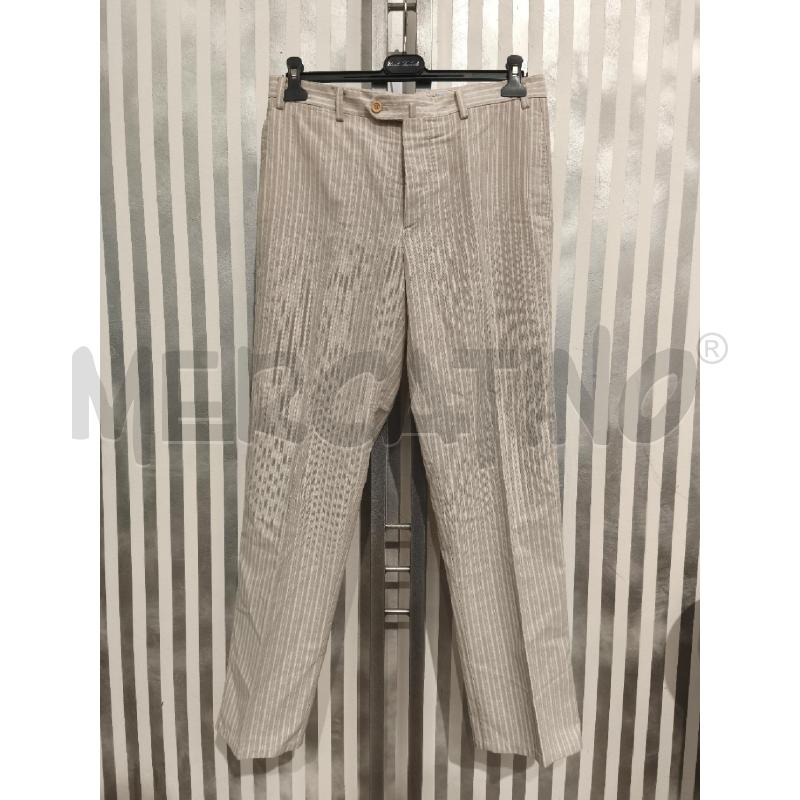 PANTALONE UOMO UNGAROPANTS BEIGE RIGHE | Mercatino dell'Usato Campobasso 1