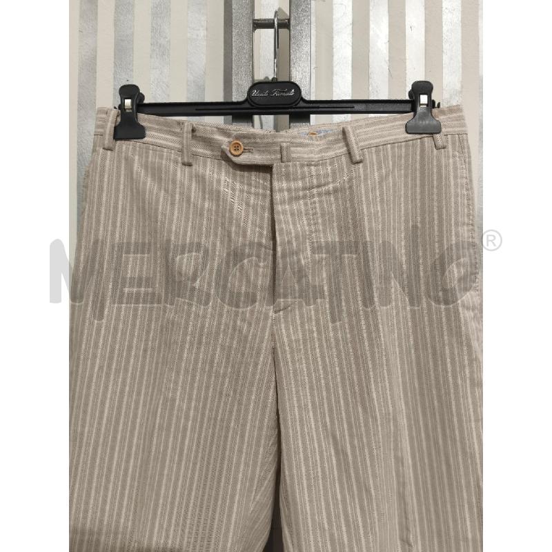 PANTALONE UOMO UNGAROPANTS BEIGE RIGHE | Mercatino dell'Usato Campobasso 2