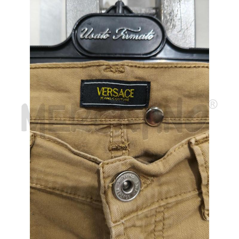 PANTALONE UOMO VERSACE JEANS COUTURE BEIGE | Mercatino dell'Usato Campobasso 2