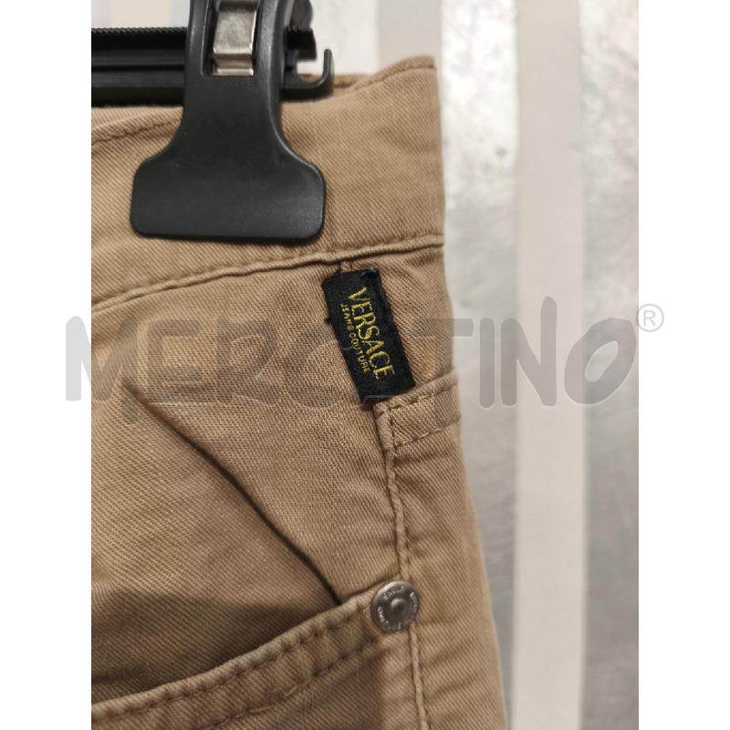 PANTALONE UOMO VERSACE JEANS COUTURE BEIGE | Mercatino dell'Usato Campobasso 3