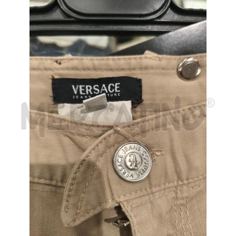 PANTALONE UOMO VERSACE JEANS COUTURE BEIGE | Mercatino dell'Usato Campobasso 5