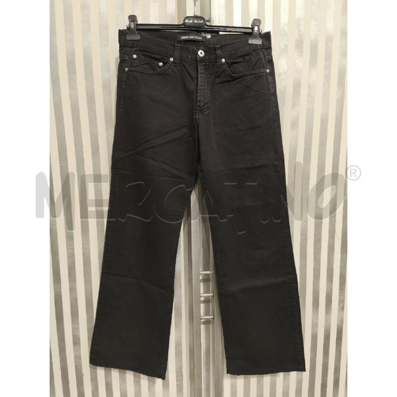 PANTALONE UOMO VERSACE JEANS COUTURE NERO | Mercatino dell'Usato Campobasso 1
