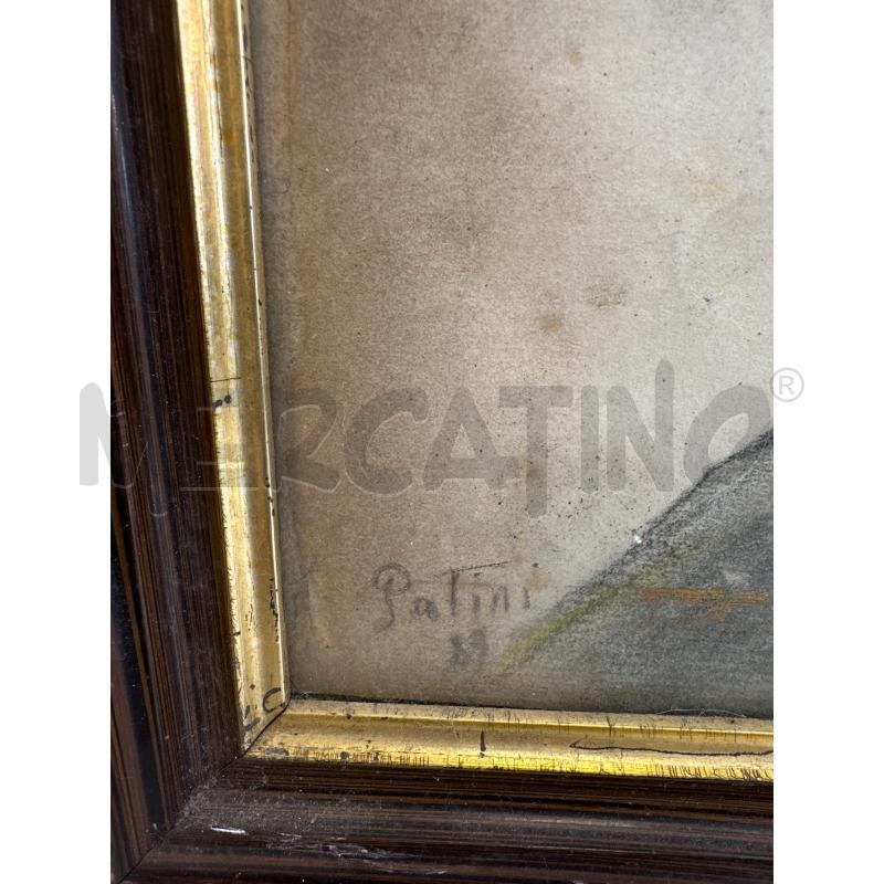 PASTELLO SU CARTA RIP PATINI 37X31 | Mercatino dell'Usato Campobasso 2